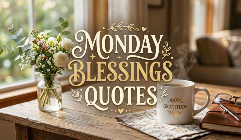 Monday Blessings Quotes