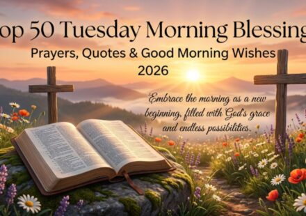 Top 50 Tuesday Morning Blessings, Prayers, Quotes & Good Morning Wishes (2026) 
