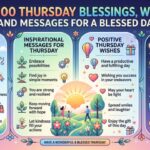Top 100 Thursday Blessings, Wishes, and Messages for a Blessed Day 