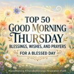 Top 50 Good Morning Thursday Blessings, Wishes, and Prayers for a Blessed Day