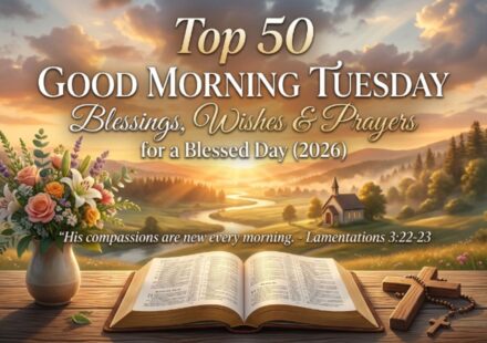 Top 50 Good Morning Tuesday Blessings, Wishes & Prayers for a Blessed Day (2026) 