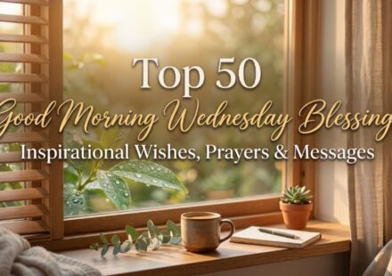 Top 50 Good Morning Wednesday Blessings Inspirational Wishes, Prayers & Messages