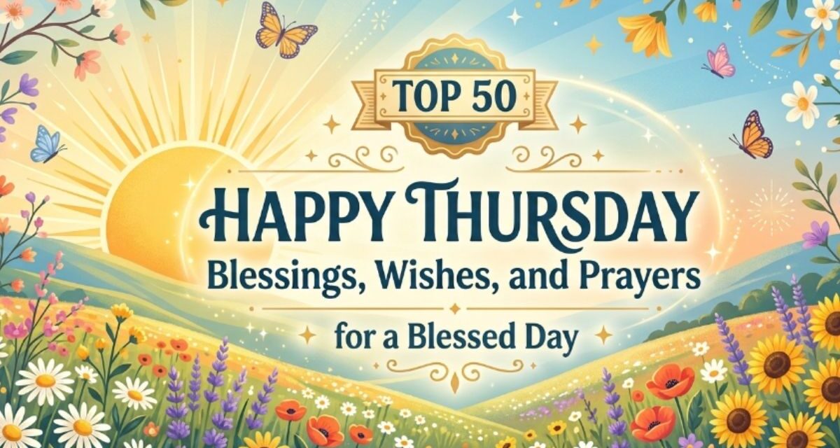 Top 50 Happy Thursday Blessings, Wishes, and Prayers for a Blessed Day 