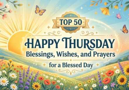 Top 50 Happy Thursday Blessings, Wishes, and Prayers for a Blessed Day 
