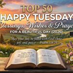 Top 50 Happy Tuesday Blessings, Wishes & Prayers for a Beautiful Day (2026) 