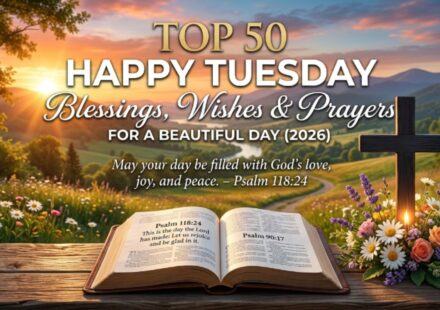 Top 50 Happy Tuesday Blessings, Wishes & Prayers for a Beautiful Day (2026) 