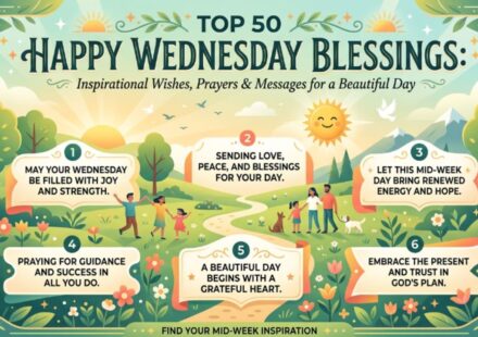 Top 50 Happy Wednesday Blessings Inspirational Wishes, Prayers & Messages for a Beautiful Day 