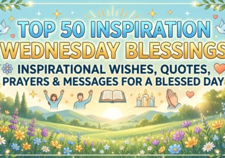 Top 50 Inspiration Wednesday Blessings Inspirational Wishes, Quotes, Prayers & Messages for a Blessed Day