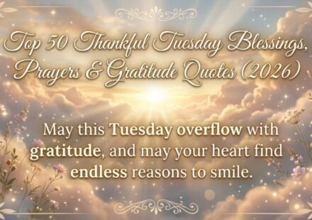 Top 50 Thankful Tuesday Blessings, Prayers & Gratitude Quotes (2026) 
