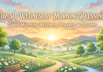 Top 50 Wednesday Morning Blessings Good Morning Wishes, Prayers & Quotes