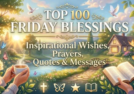 Top 100 Friday Blessings Inspirational Wishes, Prayers, Quotes & Messages 