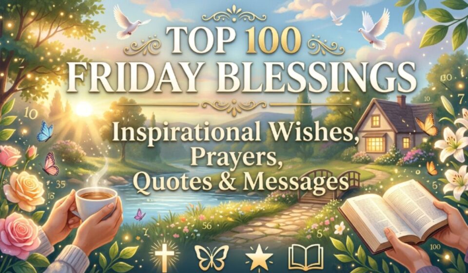 Top 100 Friday Blessings Inspirational Wishes, Prayers, Quotes & Messages 