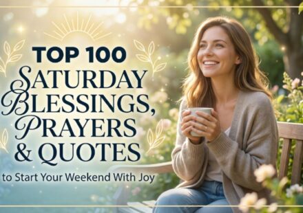 Top 100 Saturday Blessings, Prayers & Quotes to Start Your Weekend With Joy