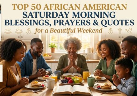 Top 50 African American Saturday Morning Blessings, Prayers & Quotes for a Beautiful Weekend 