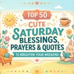 Top 50 Cute Saturday Blessings, Prayers & Quotes to Brighten Your Weekend 