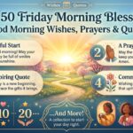 Top 50 Friday Morning Blessings Good Morning Wishes, Prayers & Quotes