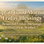 Top 50 Good Morning Friday Blessings Beautiful Friday Blessings, Prayers & Wishes