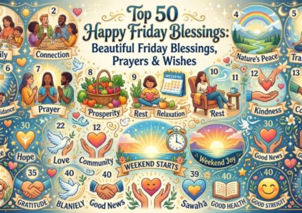 Top 50 Happy Friday Blessings Beautiful Friday Blessings, Prayers & Wishes 