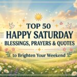 Top 50 Happy Saturday Blessings, Prayers & Quotes to Brighten Your Weekend 