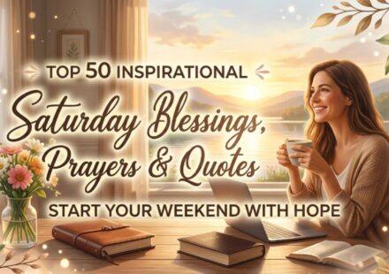 Top 50 Inspirational Saturday Blessings, Prayers & Quotes to Start Your Weekend With Hope 