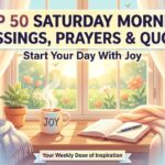 Top 50 Saturday Morning Blessings, Prayers & Quotes to Start Your Day With Joy 